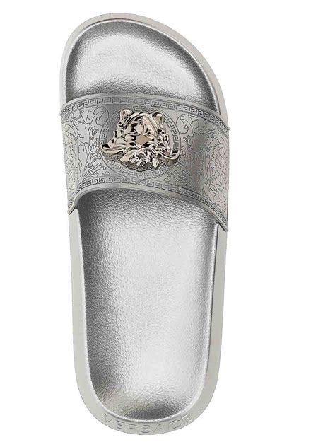 versace flipflop|Versace slides on sale.